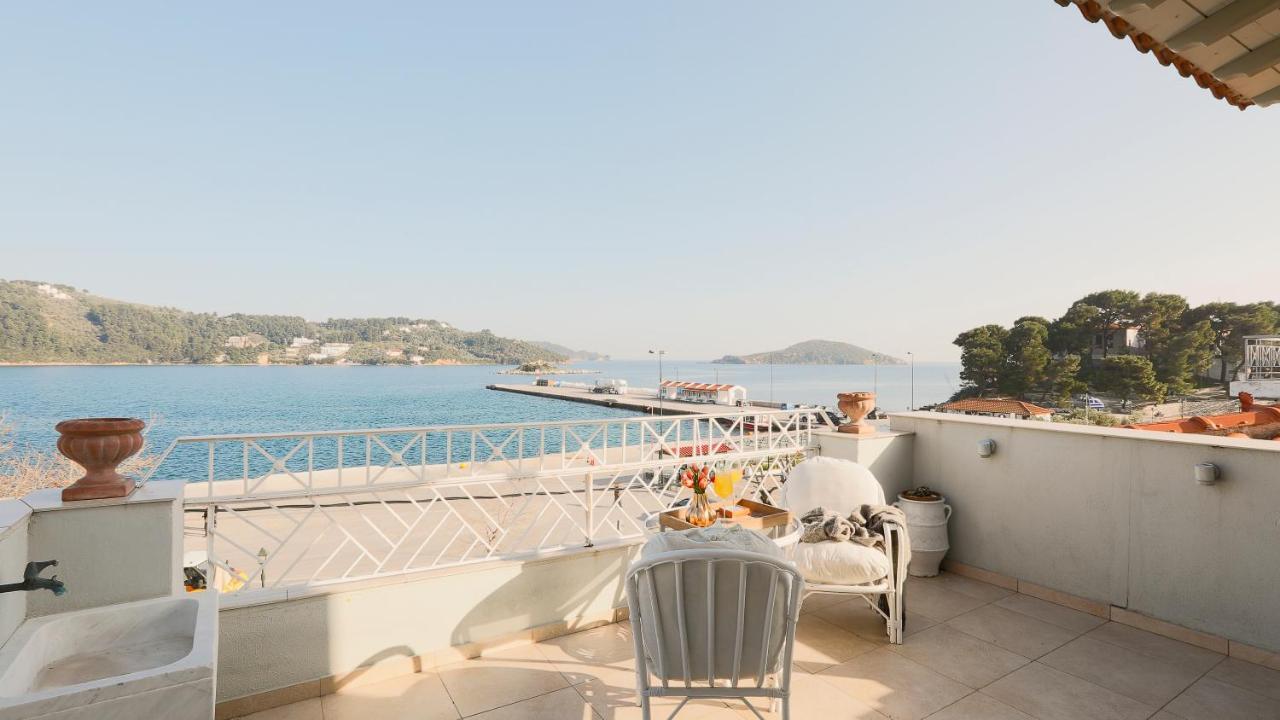 Casa Blue Sea View, Philian Collection Apartment Skiathos Town Luaran gambar