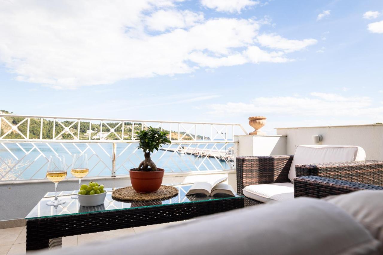 Casa Blue Sea View, Philian Collection Apartment Skiathos Town Luaran gambar